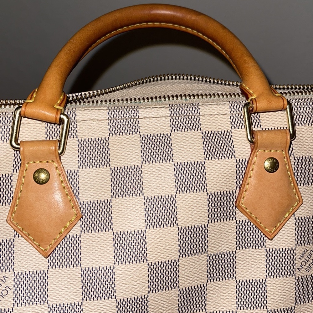 Louis Vuitton Speedy 30 Damier Azur - Picture 12 of 17
